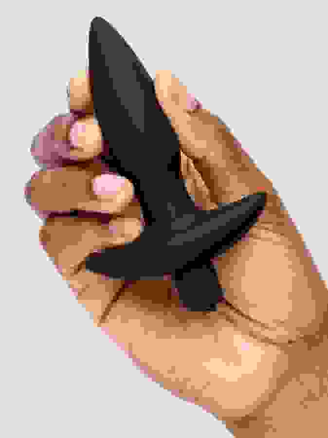 Lovehoney Butt Tingler 10 Function Vibrating Butt Plug 3.5 Inch, Black, hi-res